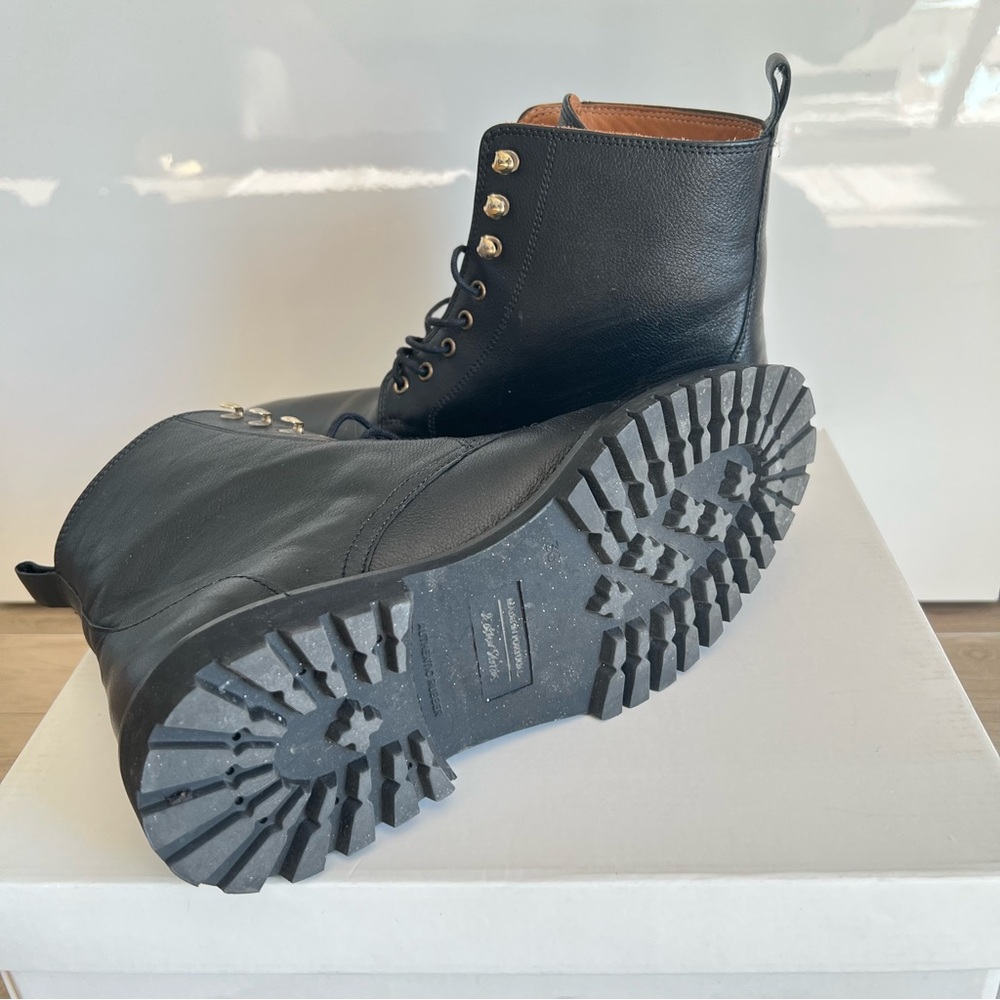 & Other Stories | Lace-Up Leather Boots View 5
